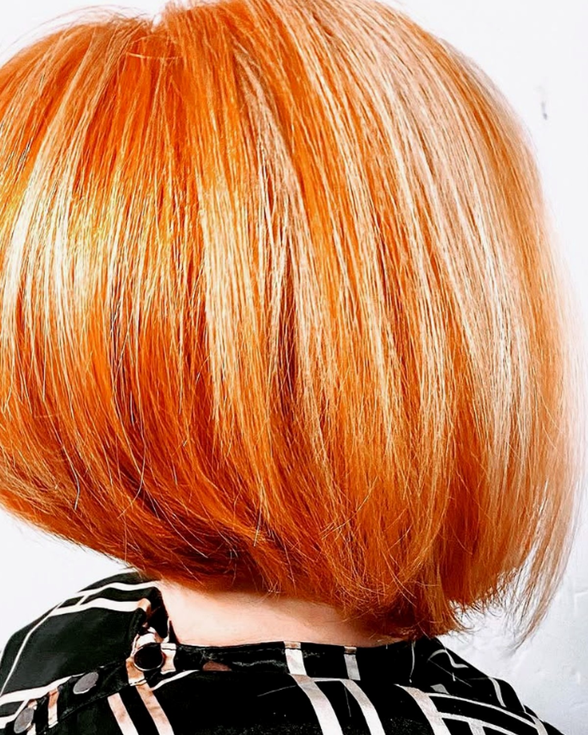 Copper bob haircut and color by Lauren Hatcher